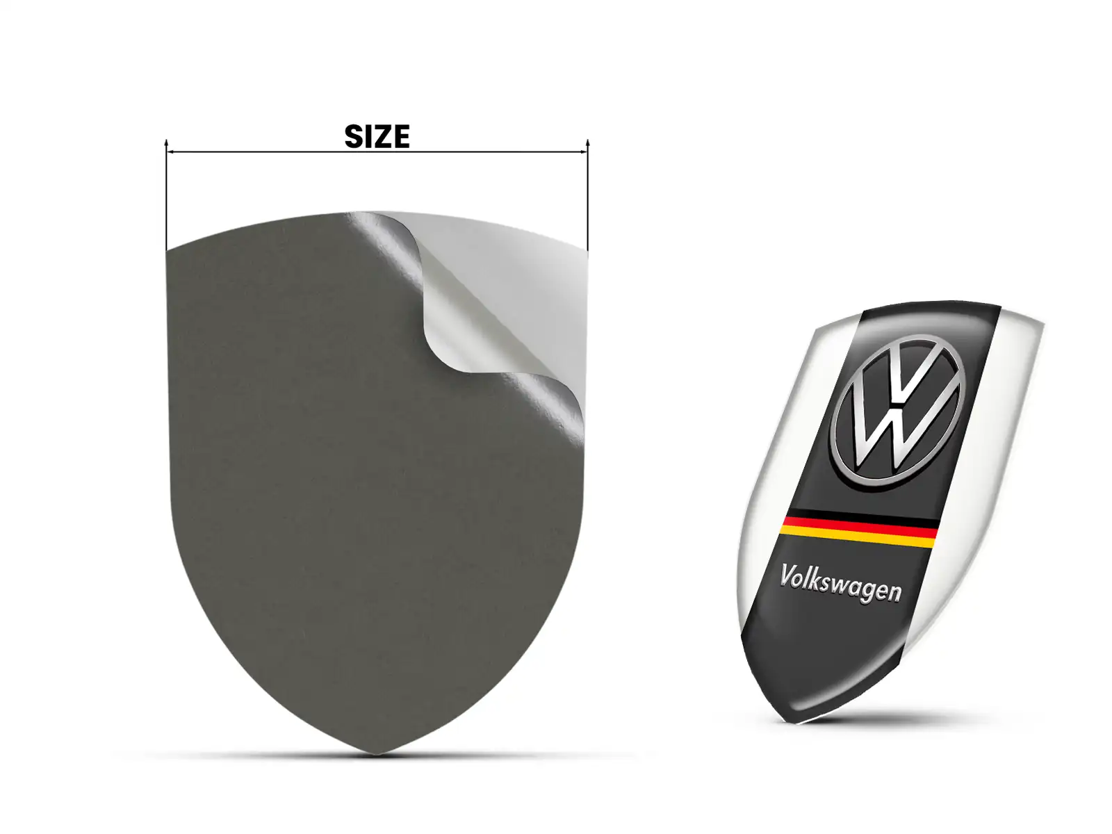 VW Adesivi Parabrezza Auto Edizione Lusso Pregio